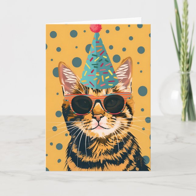 Agradecimiento Tarjeta de felicitación de fiesta de cumpleaños de (Anverso)