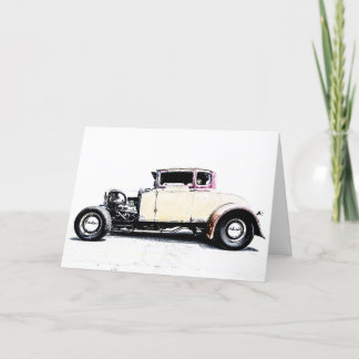 Agradecimiento Tarjeta de felicitación de Hot Rod