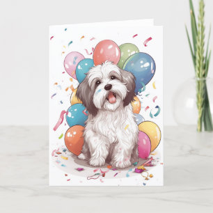 Agradecimiento Tarjeta de felicitación de la fiesta de cumpleaños