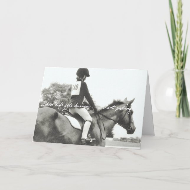 Agradecimiento Tarjeta de felicitación de LIFE IS BUMPY (Anverso)