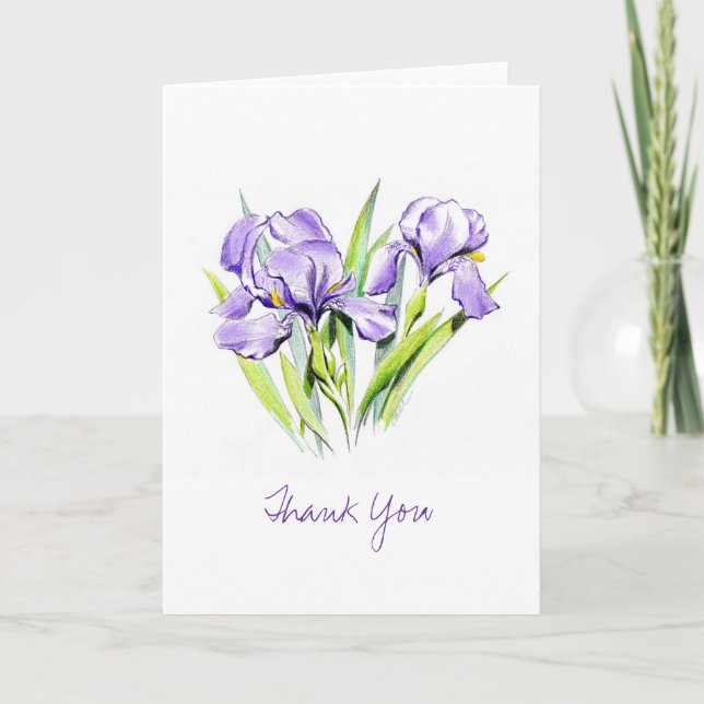 Agradecimiento Tarjeta de felicitación de los irlandeses (Anverso)
