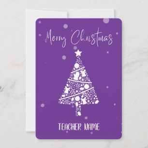 AGRADECIMIENTO TARJETA DE FELICITACIÓN DE NAVIDAD PARA MAESTROS