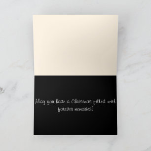 Agradecimiento Tarjeta de felicitación de navidades