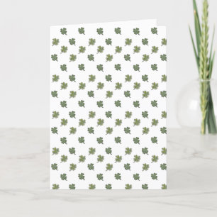 Agradecimiento Tarjeta de felicitación de Shamrock
