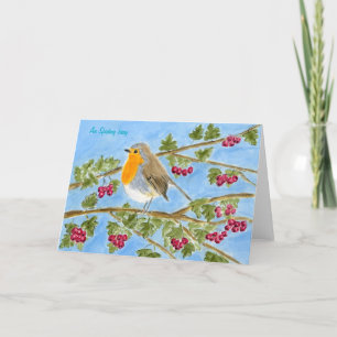 Agradecimiento Tarjeta de felicitación de Spideog beag