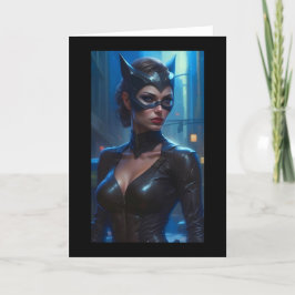 Agradecimiento Tarjeta de felicitación de Super Hero Goddess