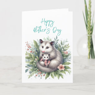 Agradecimiento Tarjeta de felicitación del Día de la Madre para Z