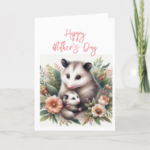 Agradecimiento Tarjeta de felicitación del Día de la Madre para Z