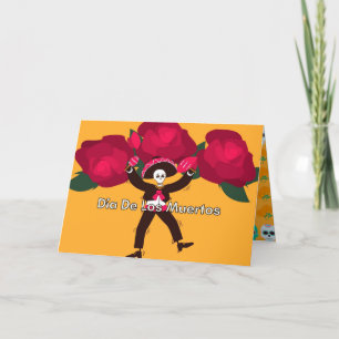 Agradecimiento Tarjeta de felicitación Dia De Los Muertos