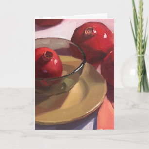 Agradecimiento Tarjeta de felicitación en blanco, arte original