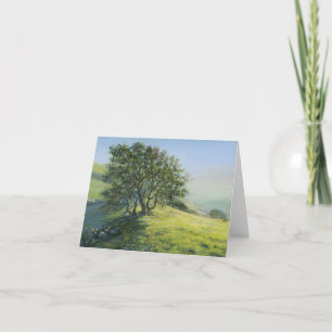 Agradecimiento Tarjeta de felicitación en blanco "Oak on the Peak