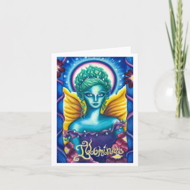 Agradecimiento Tarjeta de felicitación "Illuminate" (Anverso)