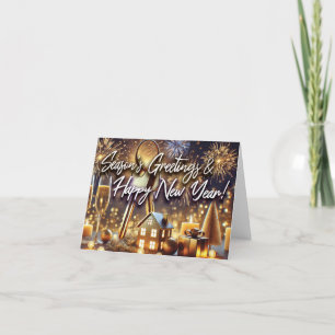 Agradecimiento Tarjeta de felicitación inmobiliaria - Temporada F