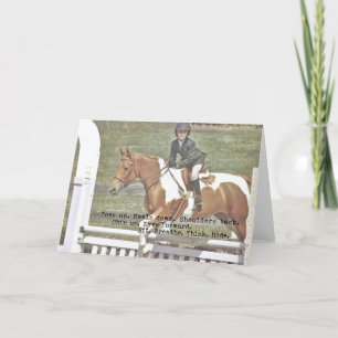 Agradecimiento Tarjeta de felicitación JUST JUMP