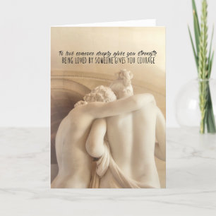 Agradecimiento Tarjeta de felicitación L'AMOUR ET PSYCH