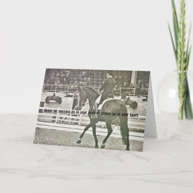 Agradecimiento Tarjeta de felicitación LÍNEA LIMPIA LARGA (Anverso)