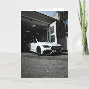 Agradecimiento Tarjeta de felicitación Mercedes Benz