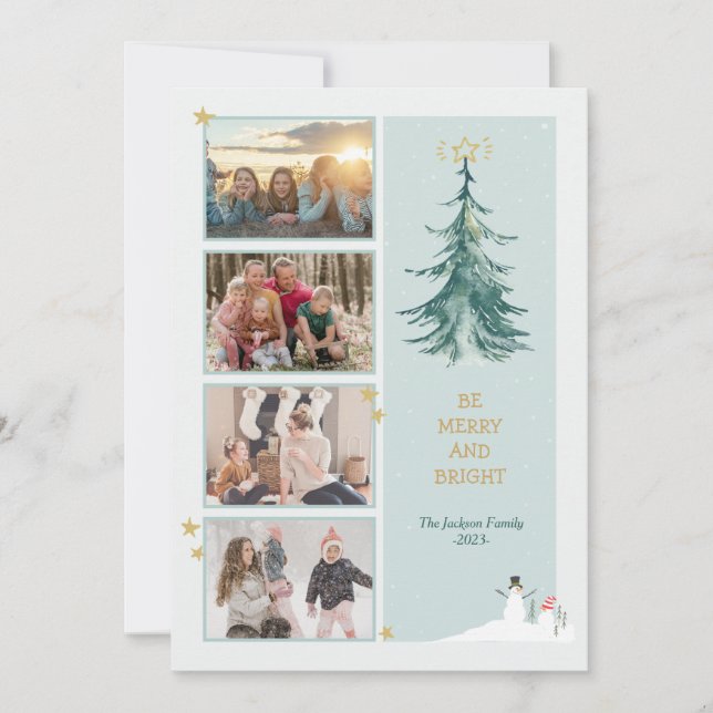 Agradecimiento Tarjeta de Felicitación Minimalista Moderna de Vac (Anverso)