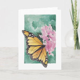 Agradecimiento Tarjeta de felicitación Monarch