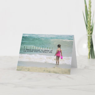 Agradecimiento Tarjeta de felicitación OCEAN WADING