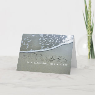 Agradecimiento Tarjeta de felicitación OPTIMISM