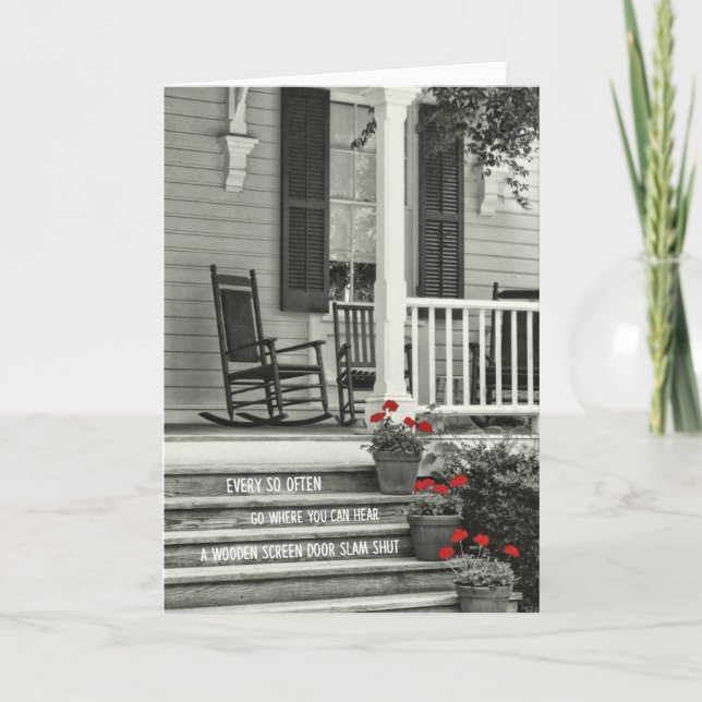 Agradecimiento Tarjeta de felicitación PACÍFICA (Anverso)