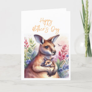 Agradecimiento Tarjeta de felicitación para el Día de la Madre ca