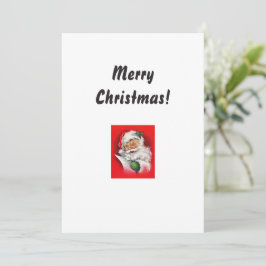Agradecimiento Tarjeta de felicitación para navidades