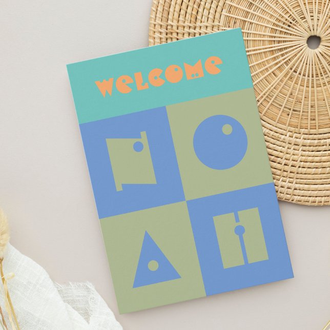 Agradecimiento Tarjeta de felicitación para recién nacidos de 4 l (Subido por el creador)