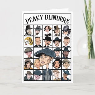 Agradecimiento Tarjeta de felicitación Peaky Blinders