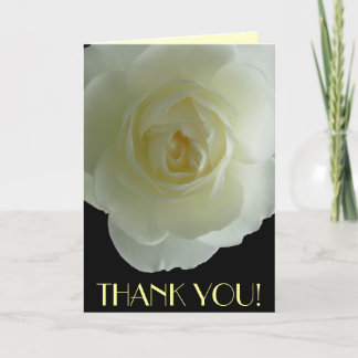 Agradecimiento Tarjeta de felicitación Personalizado de Flores Bl