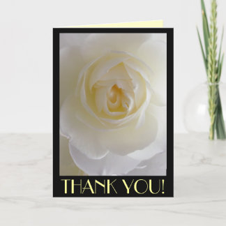 Agradecimiento Tarjeta de felicitación Personalizado de Flores Bl