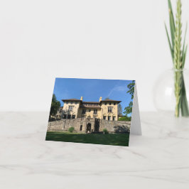 Agradecimiento Tarjeta de felicitación plegada, pequeña, de 4" x 