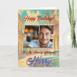Agradecimiento Tarjeta de felicitación por cumpleaños con foto