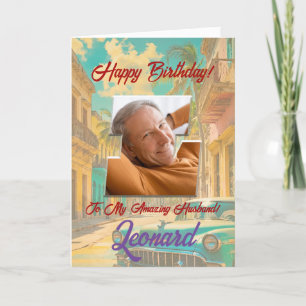 Agradecimiento Tarjeta de felicitación por cumpleaños con foto