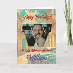 Agradecimiento Tarjeta de felicitación por cumpleaños con foto