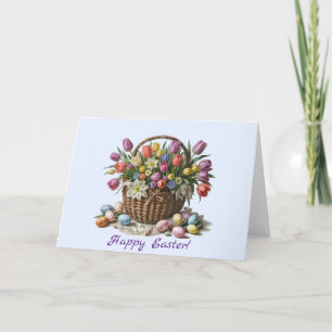 Agradecimiento Tarjeta de felicitación por el saludo de Pascua