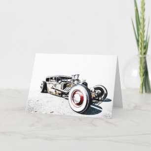 Agradecimiento Tarjeta de felicitación Rat Rod