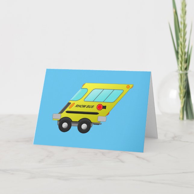 Agradecimiento Tarjeta de felicitación Rhom-bus (Anverso)