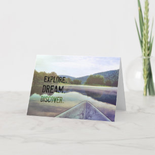 Agradecimiento Tarjeta de felicitación RÍO PINTADA