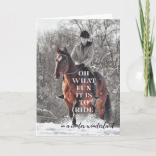 Agradecimiento Tarjeta de felicitación SNOW RIDE