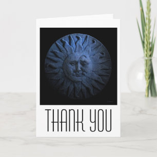 Agradecimiento Tarjeta de felicitación Sun and Moon