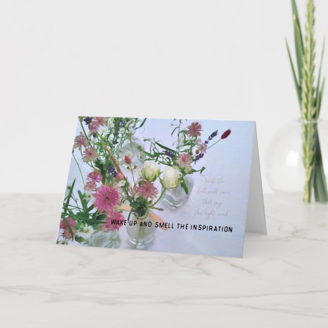 Agradecimiento Tarjeta de felicitación TINY BUDS (Anverso)
