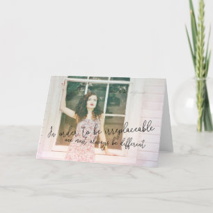 Agradecimiento Tarjeta de felicitación VOGUE