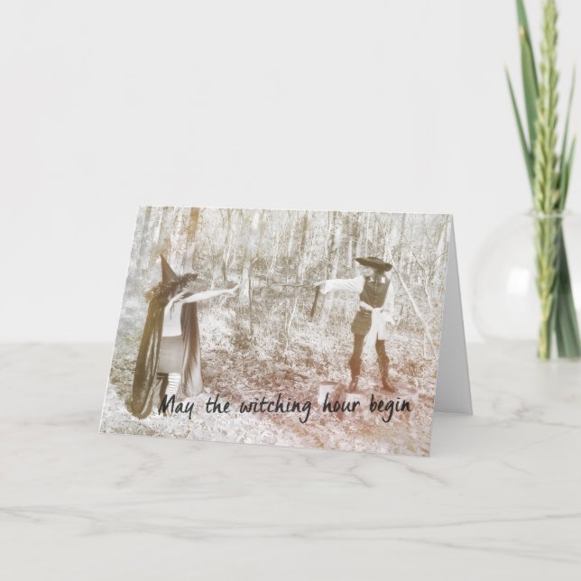 Agradecimiento Tarjeta de felicitación WICKED (Anverso)