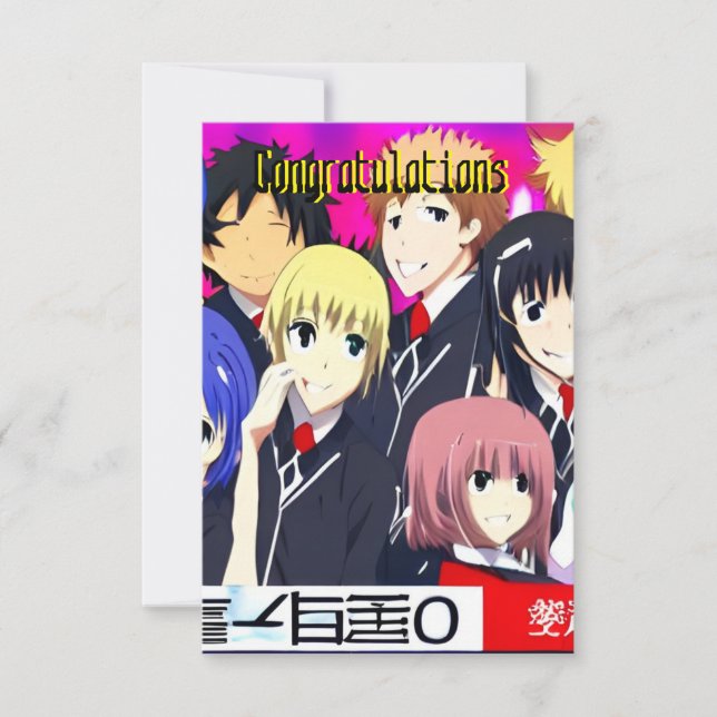 Agradecimiento Tarjeta de felicitaciones (Anverso)