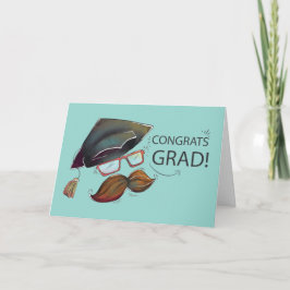 Agradecimiento Tarjeta de felicitaciones por la graduación de gaf