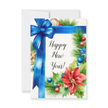 Tarjeta de Feliz Año Nuevo