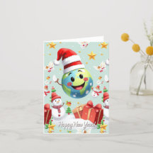 Tarjeta de 'Feliz Año Nuevo'
