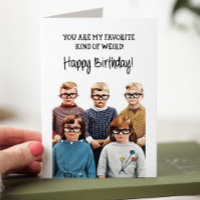 Tarjeta de Feliz Cumpleaños para Niños con Humor D